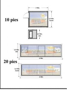 Container Habitable, Oficina Solar Container Habitable, Oficina y Bodega con Energía Solar.