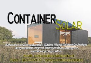 Container Habitable con Paneles Solares Container Habitable, Oficina y Bodega con Energía Solar.